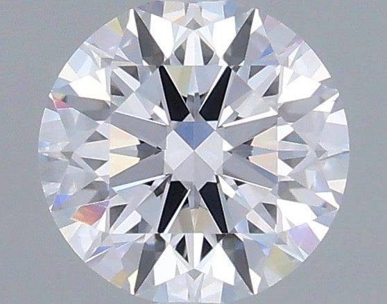 0.53 Carat Round Shaped, Ideal Cut, D Color, VS2 Clarity, IGI Certified Lab Grown Diamond