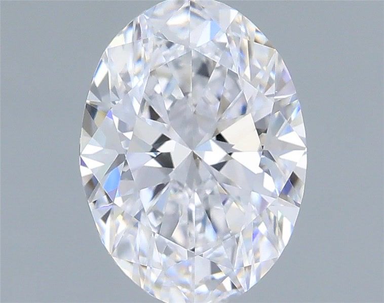 1.03 Carat Oval Shaped, Very Good Cut, D Color, VVS2 Clarity, IGI Certified Lab Grown Diamond