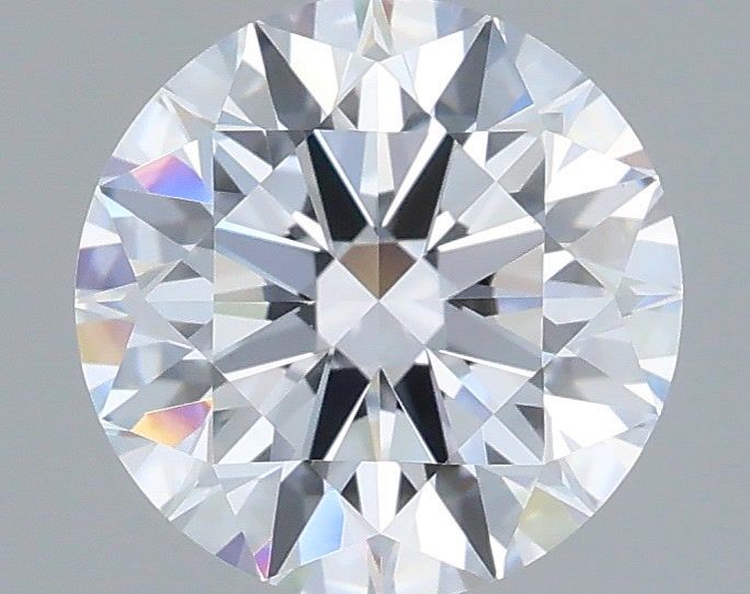 1.58 Carat Round Shaped, Ideal Cut, D Color, VVS2 Clarity, IGI Certified Lab Grown Diamond