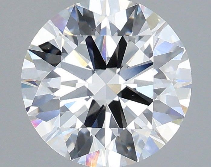 2.07 Carat Round Shaped, Ideal Cut, F Color, VVS2 Clarity, IGI Certified Lab Grown Diamond