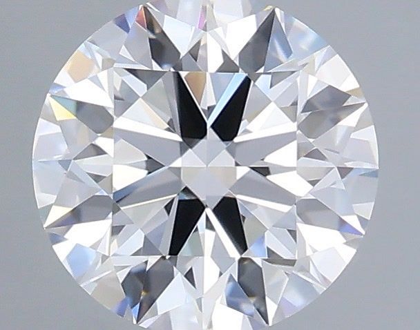 1.09 Carat Round Shaped, Ideal Cut, D Color, VVS2 Clarity, IGI Certified Lab Grown Diamond