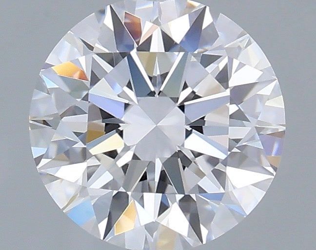 1.09 Carat Round Shaped, Ideal Cut, D Color, VVS2 Clarity, IGI Certified Lab Grown Diamond