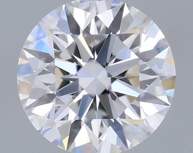 0.33 Carat Round Shaped, Ideal Cut, D Color, VVS2 Clarity, IGI Certified Lab Grown Diamond