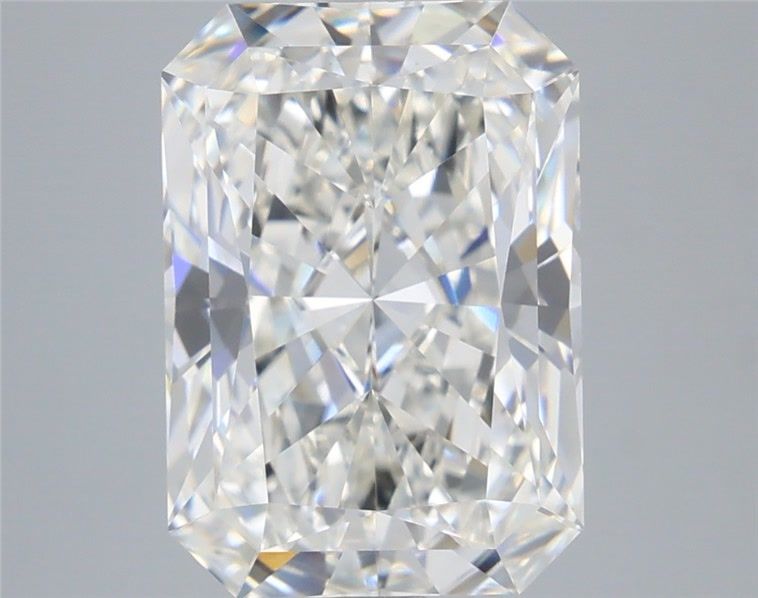 5.07 Carat Radiant Shaped, Ideal Cut, G Color, VS1 Clarity, IGI Certified Lab Grown Diamond