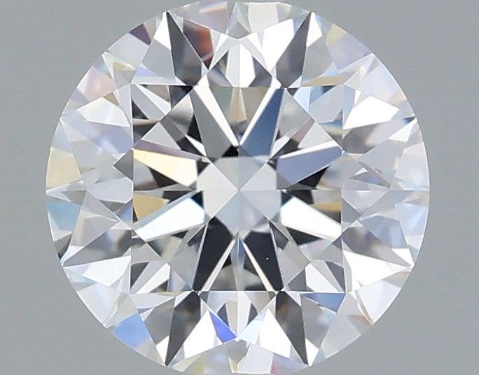 1.24 Carat Round Shaped, Excellent Cut, D Color, VS1 Clarity, IGI Certified Lab Grown Diamond
