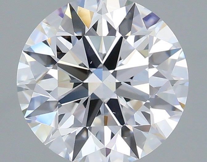 2.03 Carat Round Shaped, D Color, VS2 Clarity, IGI Certified Lab Grown Diamond