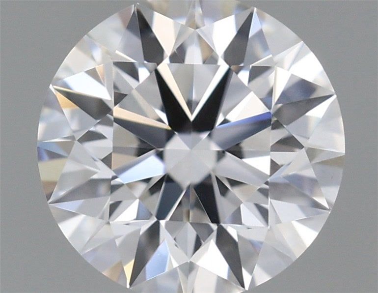0.74 Carat Round Shaped, Ideal Cut, D Color, VS2 Clarity, IGI Certified Lab Grown Diamond