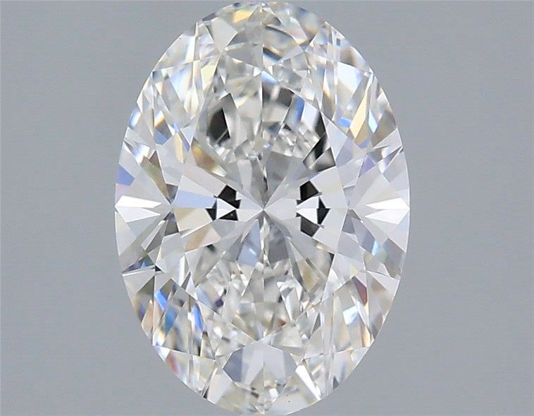 1.59 Carat Oval Shaped, Ideal Cut, F Color, VVS2 Clarity, IGI Certified Lab Grown Diamond