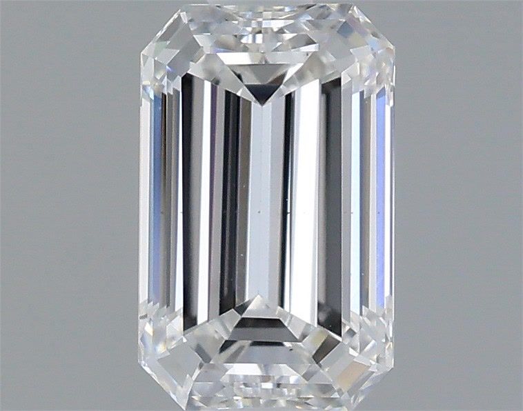 1.01 Carat Emerald Shaped, Ideal Cut, E Color, VS2 Clarity, IGI Certified Lab Grown Diamond