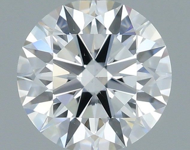 0.53 Carat Round Shaped, Ideal Cut, D Color, VS2 Clarity, IGI Certified Lab Grown Diamond
