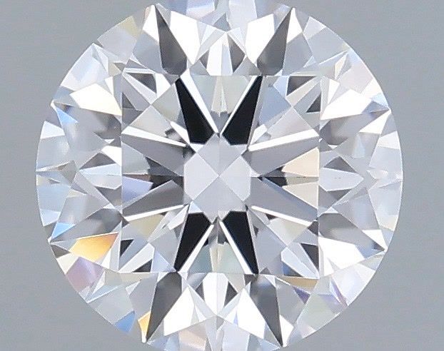 0.53 Carat Round Shaped, Ideal Cut, D Color, IF Clarity, IGI Certified Lab Grown Diamond