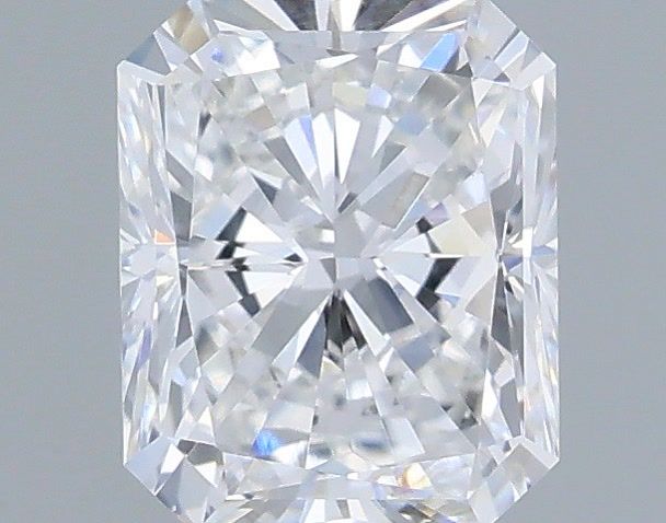 0.53 Carat Radiant Shaped, Very Good Cut, D Color, VVS2 Clarity, IGI Certified Lab Grown Diamond