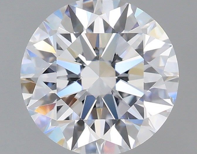 1.09 Carat Round Shaped, Ideal Cut, D Color, VVS2 Clarity, IGI Certified Lab Grown Diamond