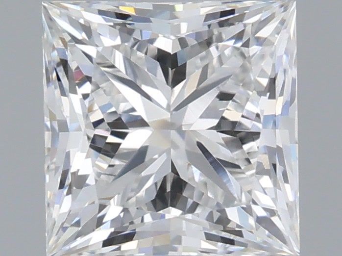 1.07 Carat Princess Shaped, Very Good Cut, E Color, VVS2 Clarity, IGI Certified Lab Grown Diamond
