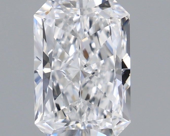 0.99 Carat Radiant Shaped, Ideal Cut, E Color, VVS2 Clarity, IGI Certified Lab Grown Diamond