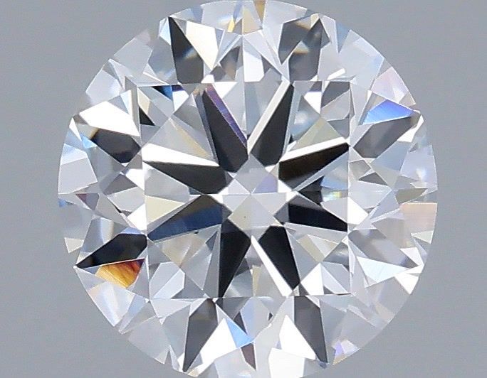 1.42 Carat Round Shaped, Very Good Cut, D Color, VVS2 Clarity, IGI Certified Lab Grown Diamond