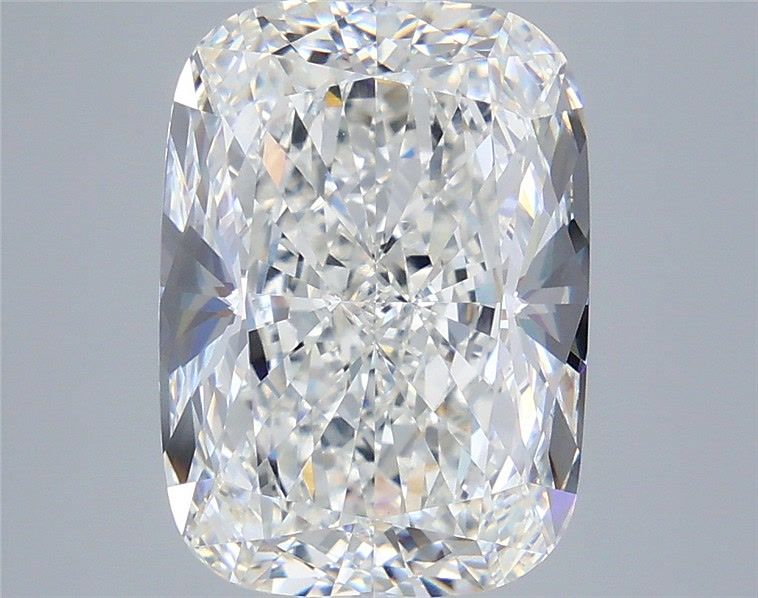 7.04 Carat Cushion Shaped, Very Good Cut, G Color, VVS2 Clarity, IGI Certified Lab Grown Diamond