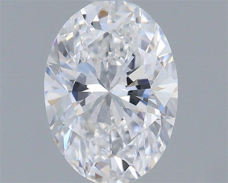 0.53 Carat Oval Shaped, Very Good Cut, D Color, SI1 Clarity, IGI Certified Lab Grown Diamond
