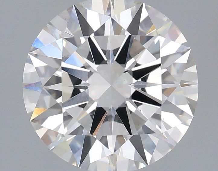 2.01 Carat Round Shaped, Excellent Cut, F Color, VS1 Clarity, IGI Certified Lab Grown Diamond