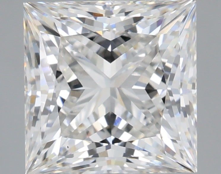 3.22 Carat Princess Shaped, Excellent Cut, F Color, VS1 Clarity, IGI Certified Lab Grown Diamond