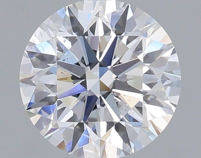 1.24 Carat Round Shaped, Excellent Cut, D Color, SI1 Clarity, IGI Certified Lab Grown Diamond