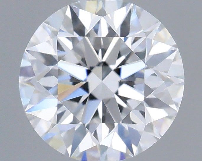 0.44 Carat Round Shaped, Excellent Cut, D Color, VVS2 Clarity, IGI Certified Lab Grown Diamond