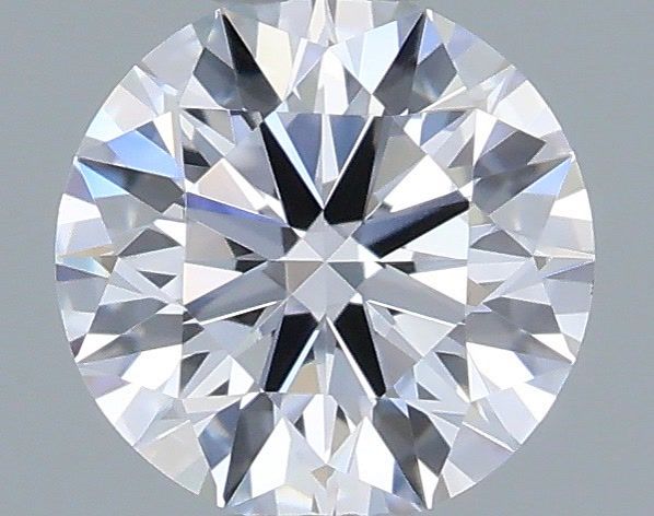 0.33 Carat Round Shaped, Ideal Cut, D Color, VVS2 Clarity, IGI Certified Lab Grown Diamond
