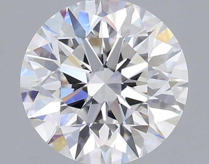 1.70 Carat Round Shaped, Excellent Cut, D Color, VVS2 Clarity, IGI Certified Lab Grown Diamond