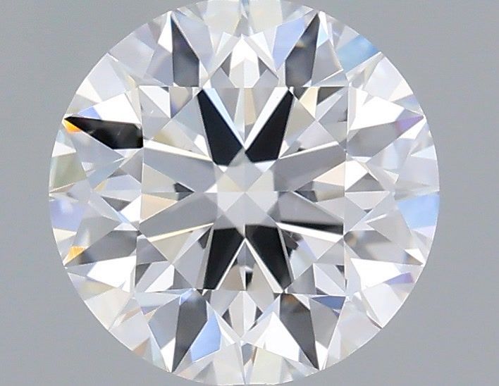 1.29 Carat Round Shaped, Ideal Cut, D Color, VS2 Clarity, IGI Certified Lab Grown Diamond