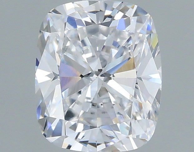 1.02 Carat Cushion Shaped, Ideal Cut, D Color, VVS2 Clarity, IGI Certified Lab Grown Diamond