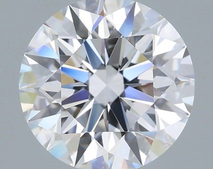 1.57 Carat Round Shaped, Ideal Cut, D Color, VVS2 Clarity, IGI Certified Lab Grown Diamond