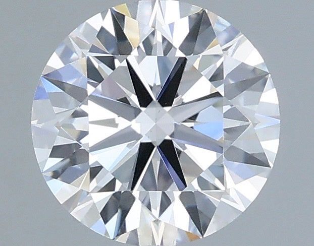 1.23 Carat Round Shaped, Ideal Cut, D Color, VS1 Clarity, IGI Certified Lab Grown Diamond