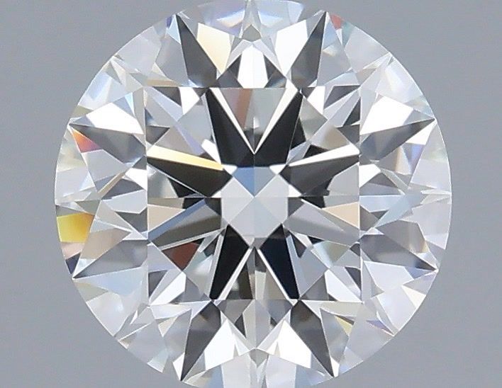 1.39 Carat Round Shaped, Ideal Cut, E Color, VVS2 Clarity, IGI Certified Lab Grown Diamond