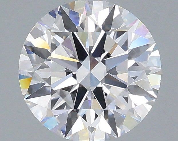 1.55 Carat Round Shaped, Ideal Cut, D Color, VVS2 Clarity, IGI Certified Lab Grown Diamond