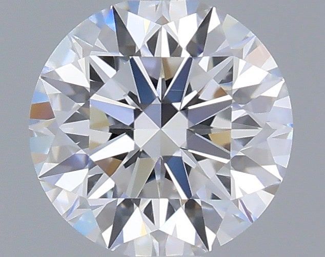 0.52 Carat Round Shaped, Ideal Cut, D Color, VS1 Clarity, IGI Certified Lab Grown Diamond