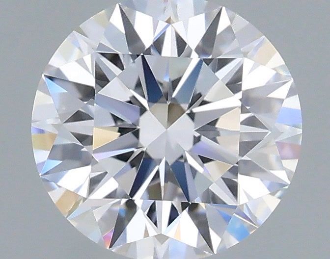 1.08 Carat Round Shaped, Ideal Cut, D Color, VVS2 Clarity, IGI Certified Lab Grown Diamond