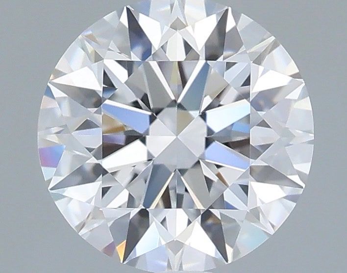 1.34 Carat Round Shaped, Excellent Cut, D Color, VVS2 Clarity, IGI Certified Lab Grown Diamond