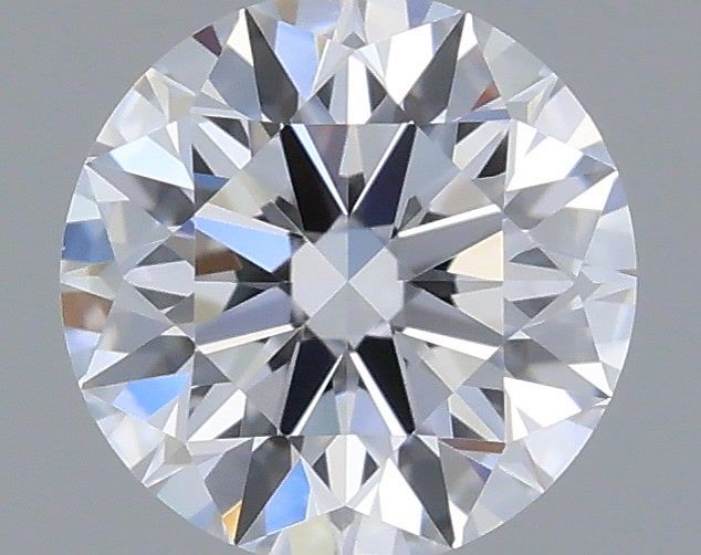 0.34 Carat Round Shaped, Ideal Cut, D Color, VVS2 Clarity, IGI Certified Lab Grown Diamond