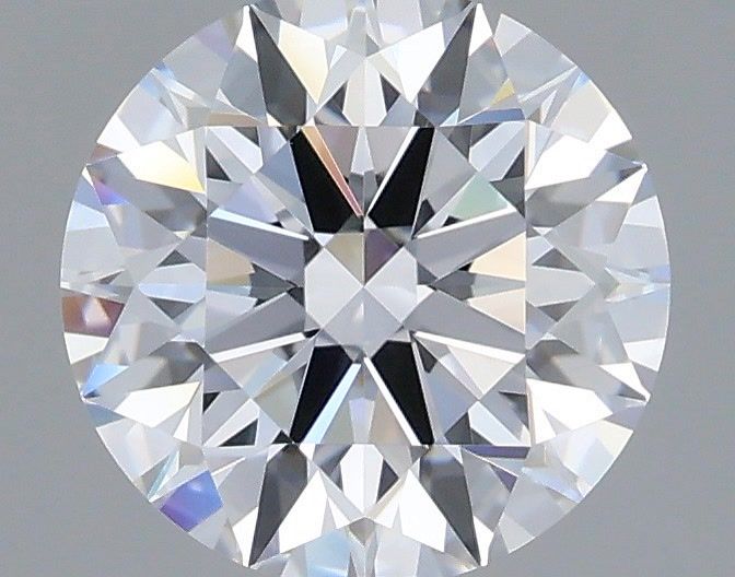 1.59 Carat Round Shaped, Ideal Cut, D Color, IF Clarity, IGI Certified Lab Grown Diamond
