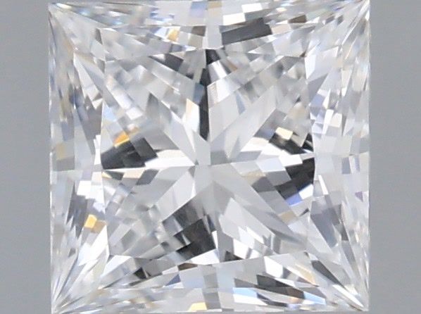 1.05 Carat Princess Shaped, Very Good Cut, D Color, VS1 Clarity, IGI Certified Lab Grown Diamond
