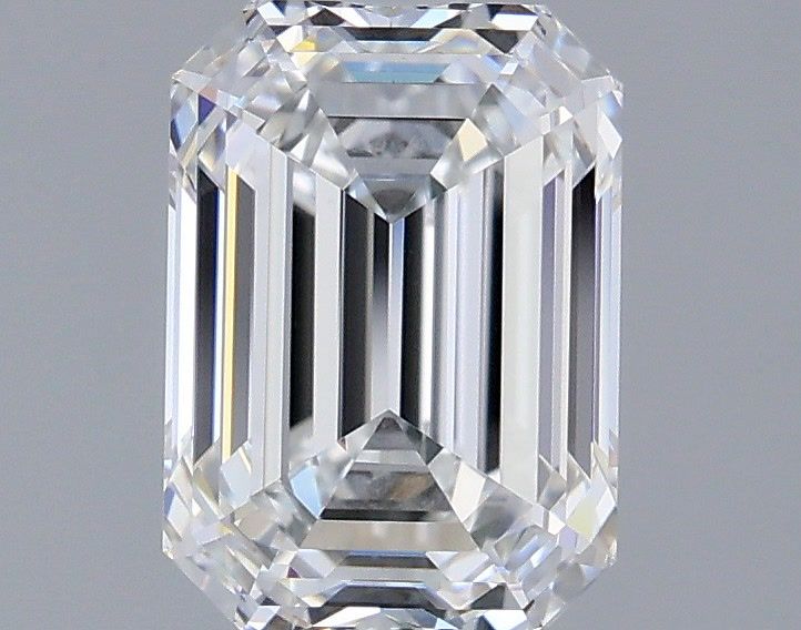 2.03 Carat Emerald Shaped, Ideal Cut, D Color, VVS1 Clarity, IGI Certified Lab Grown Diamond