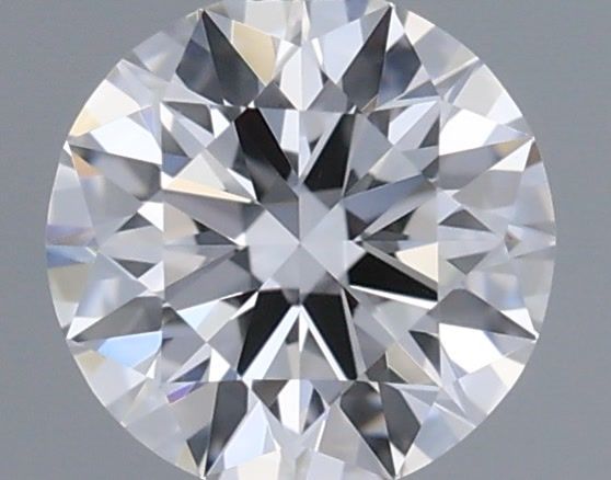 0.32 Carat Round Shaped, Very Good Cut, D Color, VS1 Clarity, GIA Certified Lab Grown Diamond