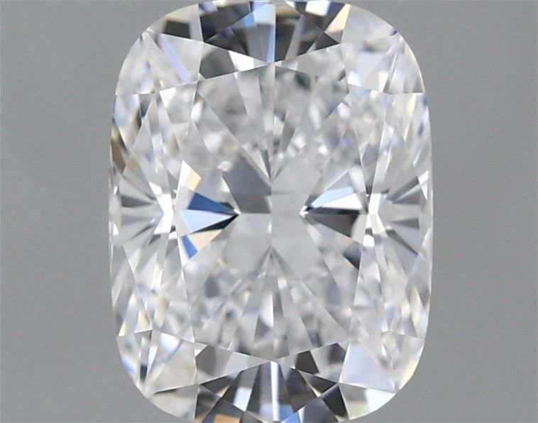 1.03 Carat Cushion Shaped, Ideal Cut, D Color, VVS2 Clarity, IGI Certified Lab Grown Diamond