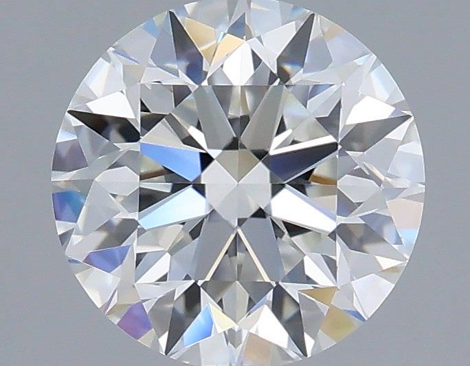 1.39 Carat Round Shaped, Excellent Cut, F Color, VVS2 Clarity, IGI Certified Lab Grown Diamond