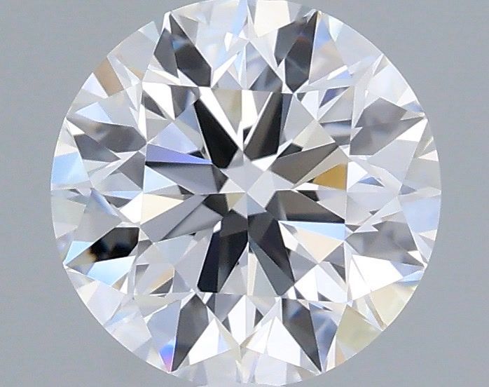 1.03 Carat Round Shaped, Ideal Cut, D Color, VVS2 Clarity, IGI Certified Lab Grown Diamond