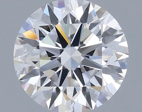 1.07 Carat Round Shaped, Ideal Cut, D Color, VVS2 Clarity, IGI Certified Lab Grown Diamond