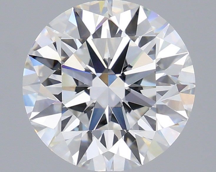3.07 Carat Round Shaped, Ideal Cut, D Color, VVS1 Clarity, IGI Certified Lab Grown Diamond