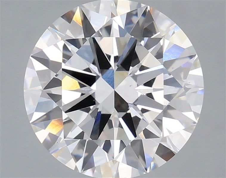 3.04 Carat Round Shaped, Excellent Cut, F Color, VS1 Clarity, IGI Certified Lab Grown Diamond