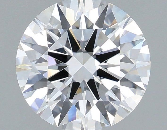 1.24 Carat Round Shaped, Excellent Cut, D Color, VVS2 Clarity, IGI Certified Lab Grown Diamond