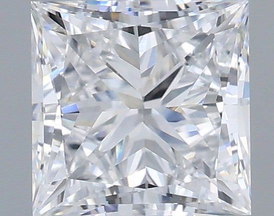0.76 Carat Princess Shaped, Very Good Cut, D Color, VS1 Clarity, IGI Certified Lab Grown Diamond